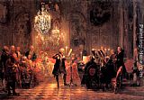 Adolph von Menzel The Flute Concert painting
